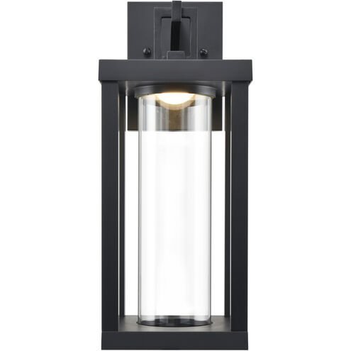 Dumont LED 16.01 inch Powder Coated Black Outdoor Wall Sconce
